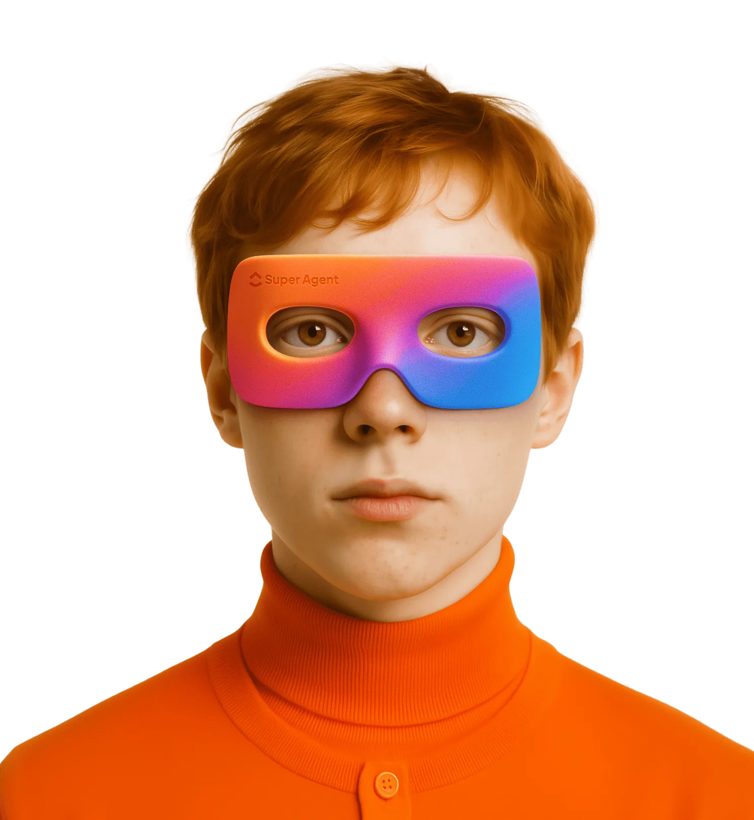agent with mask