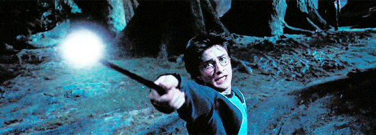 harry potter zapping his wand
