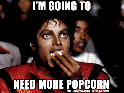 michael jackson eating popcorn