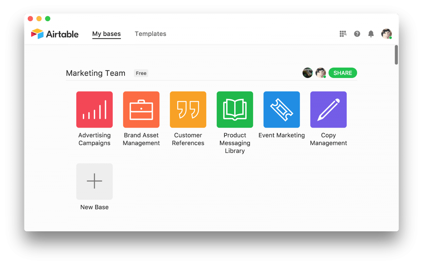 airtable for task management