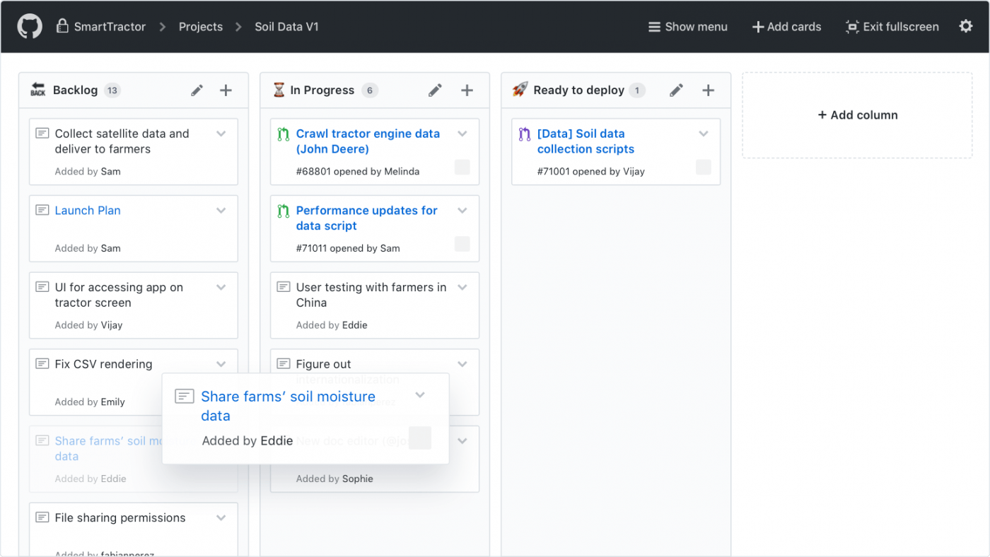 github project management