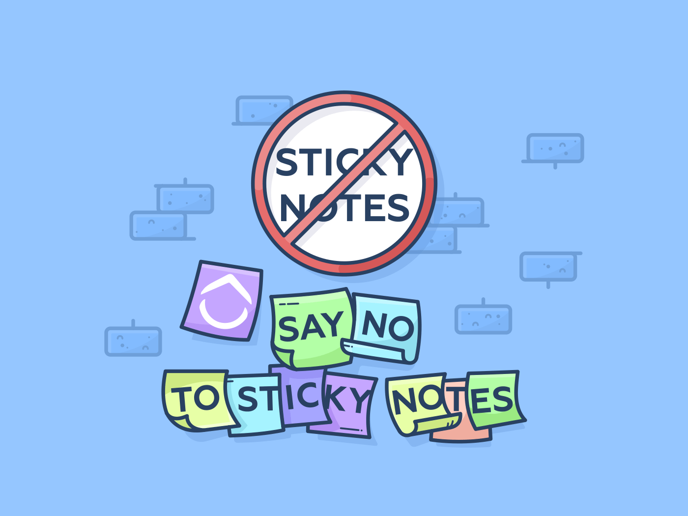 sticky notes not working