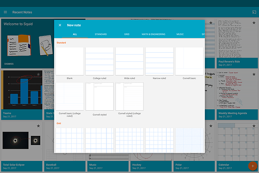 Squidnotes note taking app