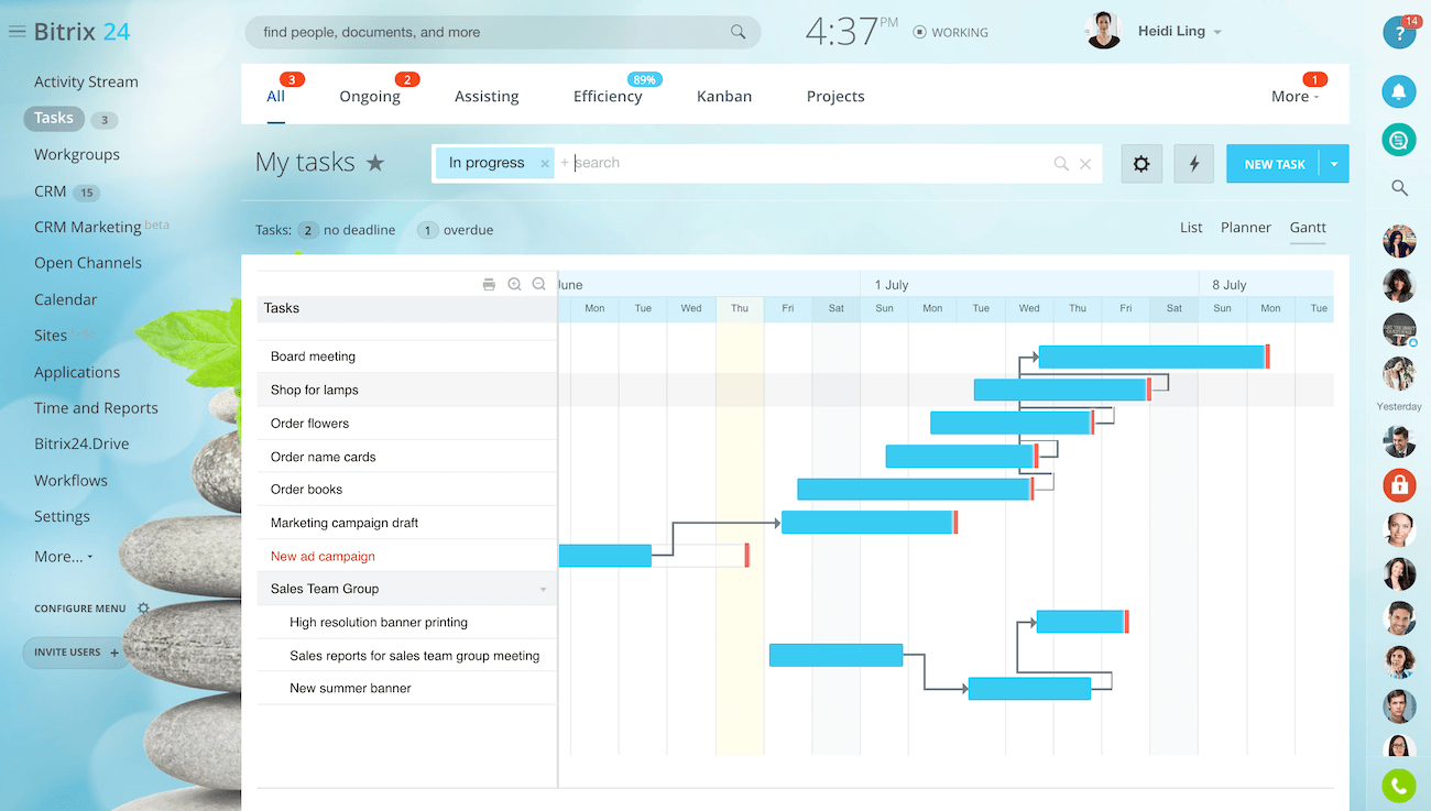 12 Best Online Gantt Chart Software 2020 Review Clickup Blog