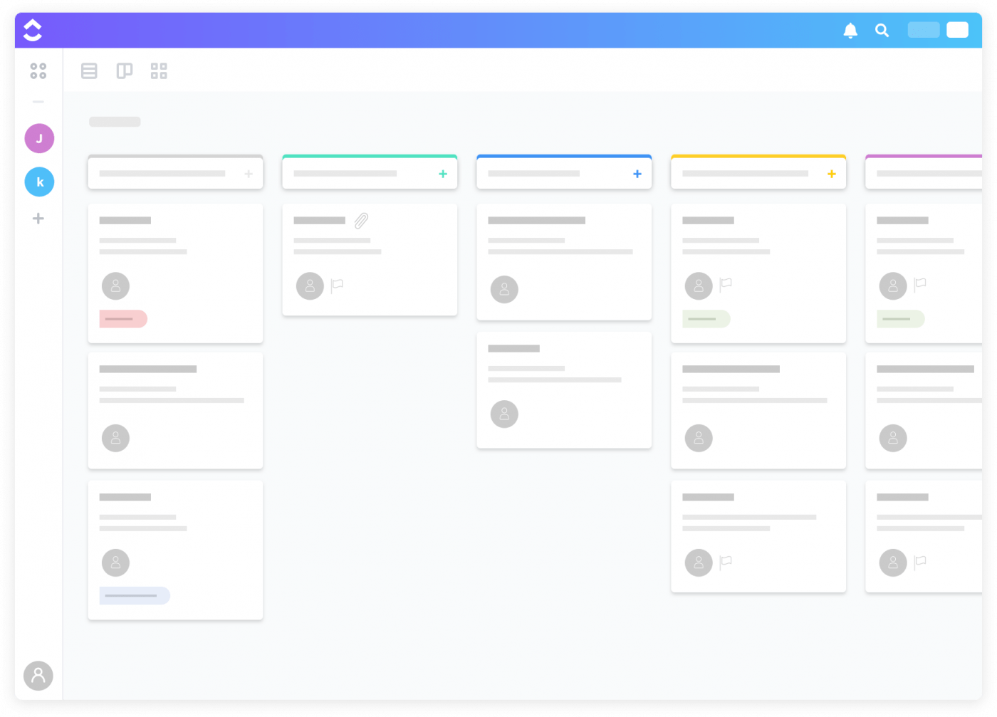 clickup board view