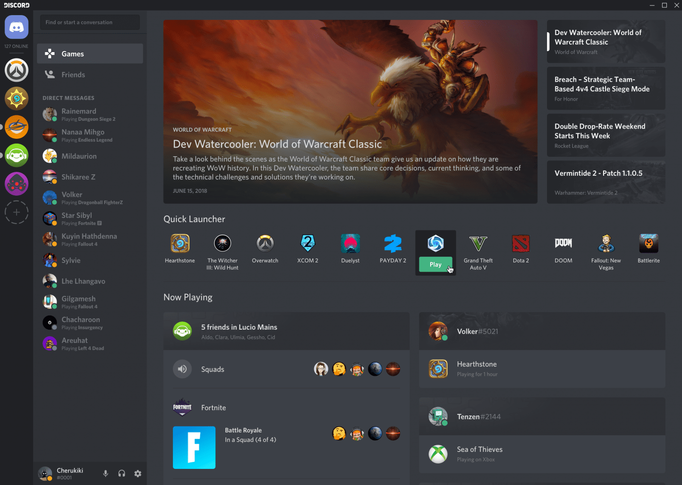 discord webapp