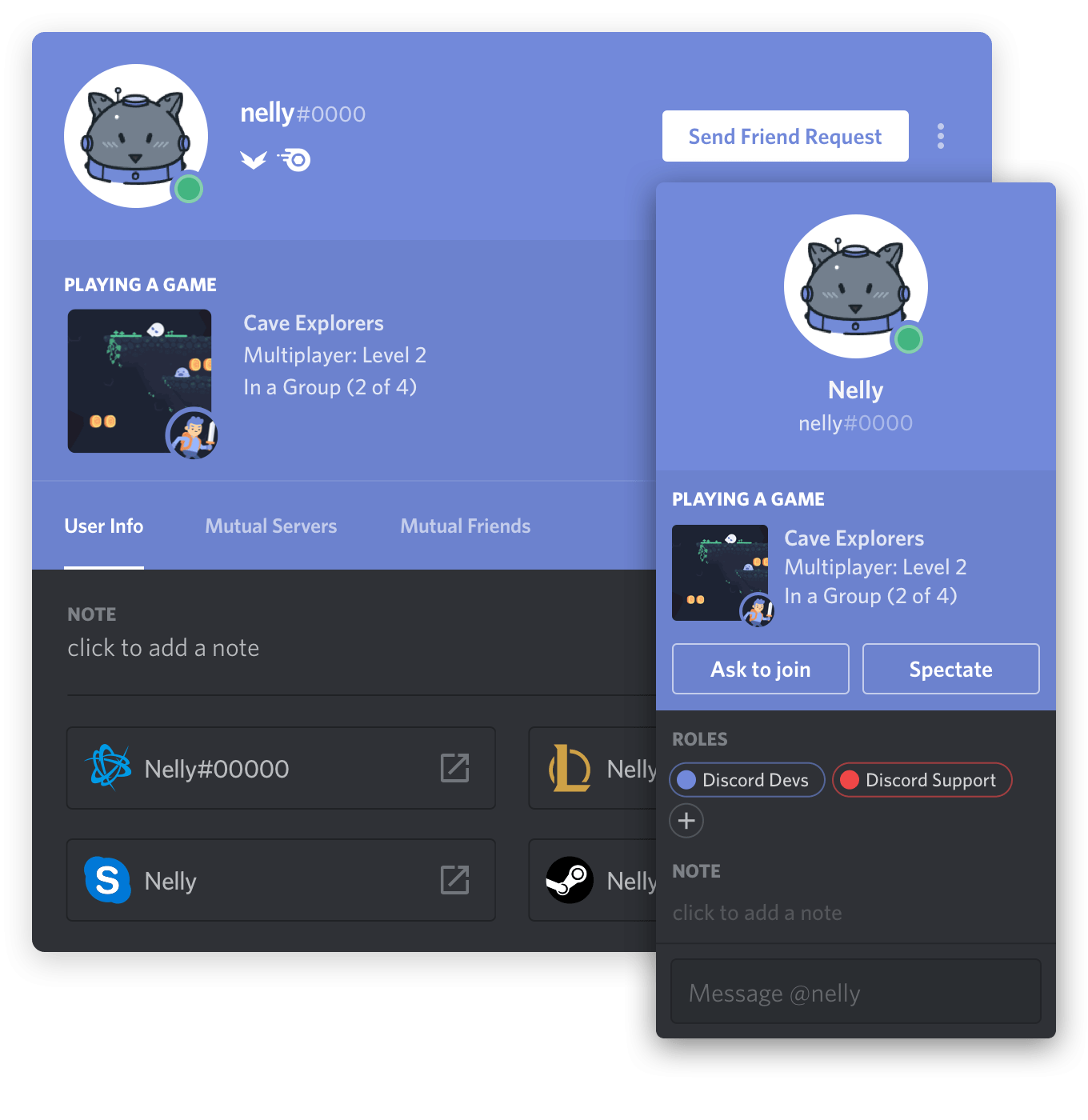 Discord communication tool