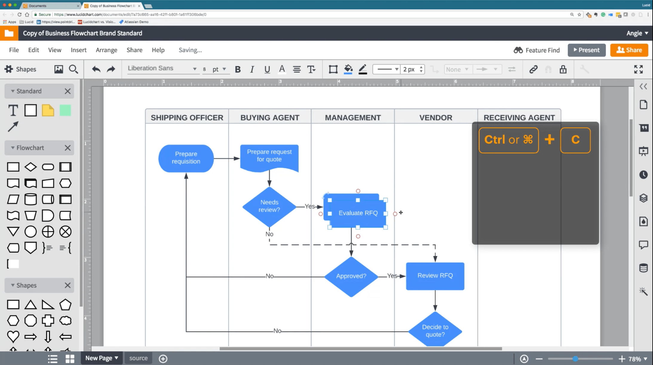 how to automate lucidchart org chart