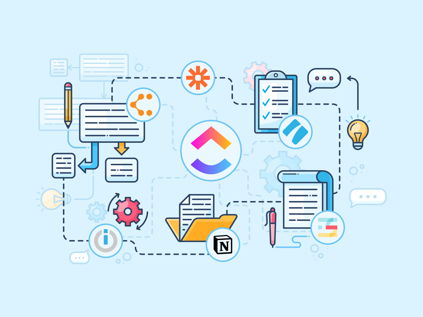 The Best 11 Workflow Apps to Improve Your Project Management | ClickUp Blog