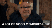 man saying a lot of good memories