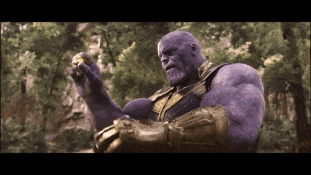 thanos with infinity gauntlet