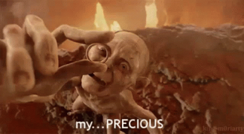 Lord of the Rings my precious gif