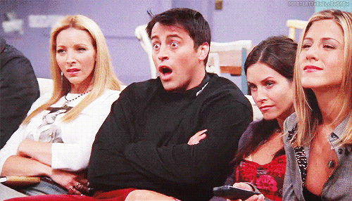 friends cast all shocked