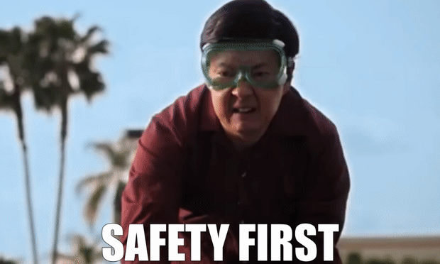 ken jeong safety first gif