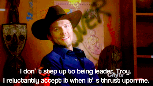 man in cowboy hat being a leader