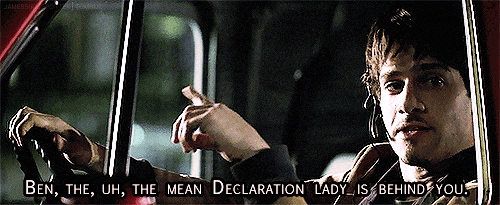the declaration lady