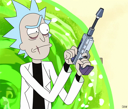 Rick's portal gun