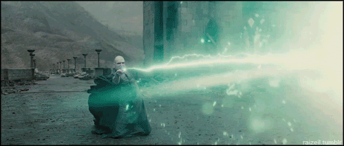 voldemort and harry wand battle