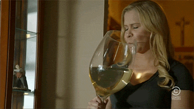 woman drinking wine