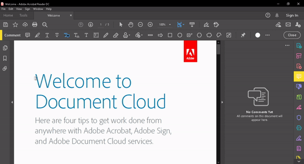 how to strikethrough text in adobe acrobat pro