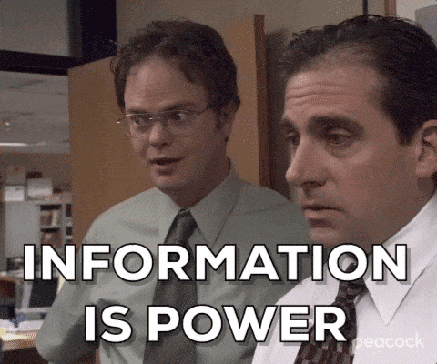 information is power