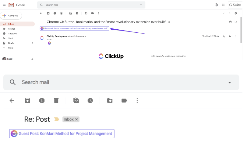 integração com o Gmail