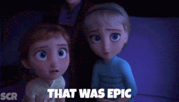 Frozen that was epic gif