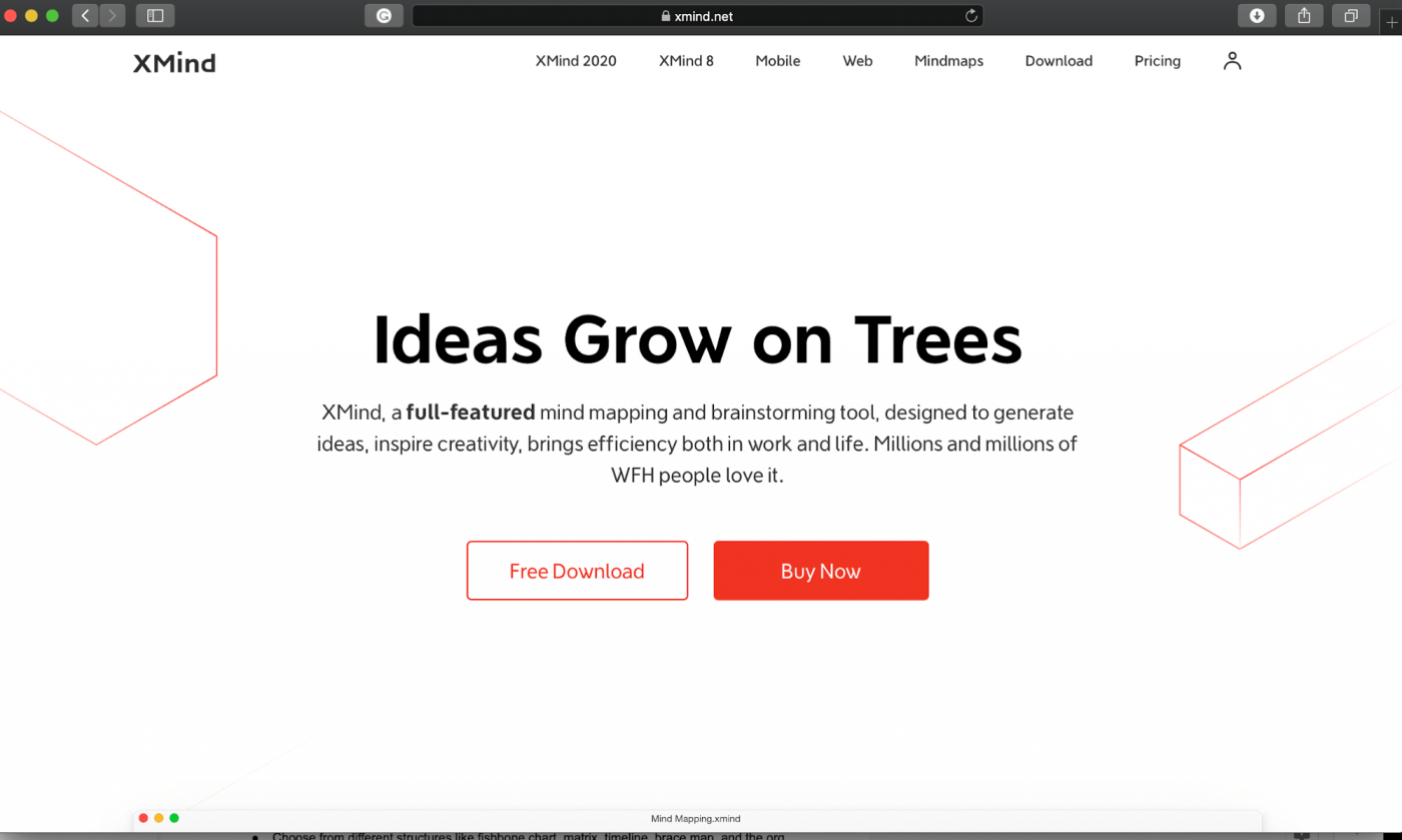 XMind homepage