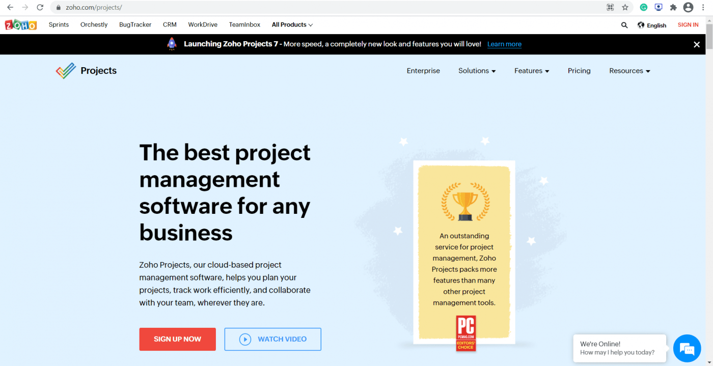 Zoho Projects