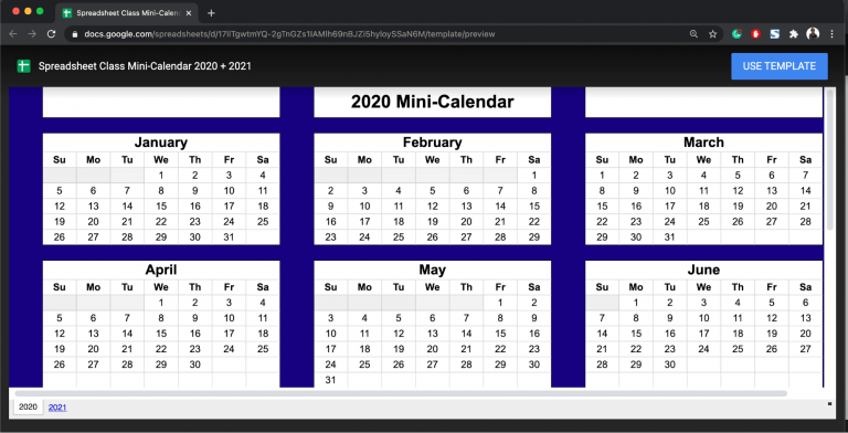 How to Make a Calendar in Google Sheets (2021 Guide) | ClickUp Blog