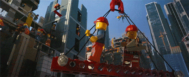 Lego construction workers 