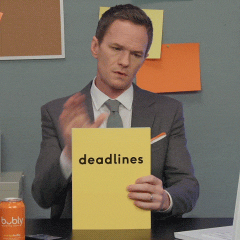 throwing away deadlines