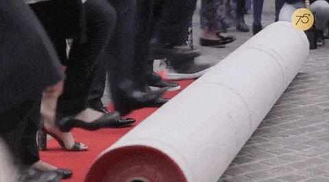 roll out red carpet