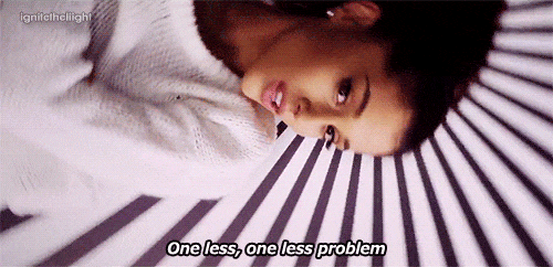Ariana Grande one less problem