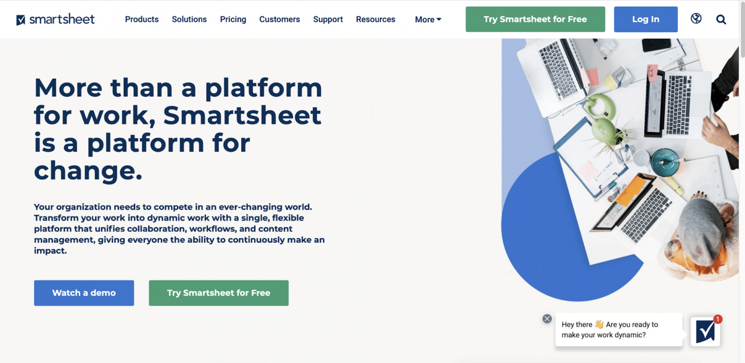 Smartsheet Project Management: 2021 Review | ClickUp