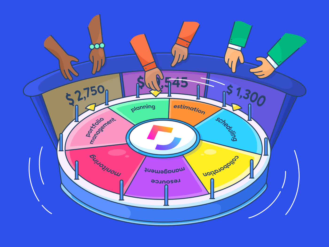 clickup wheel of fortune