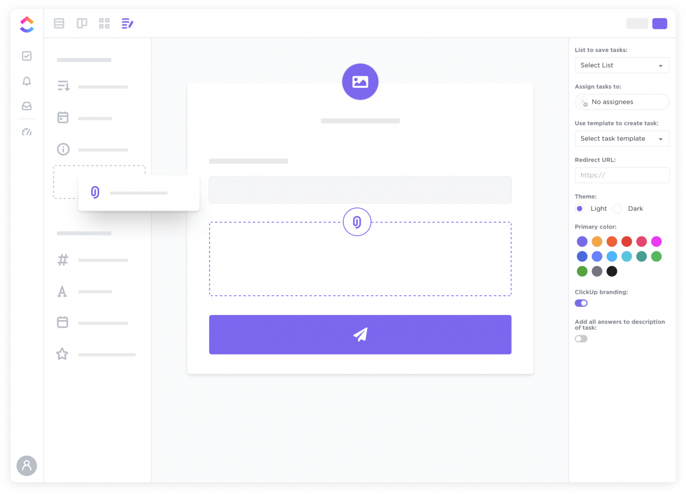 Forms in ClickUp