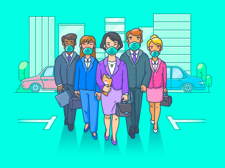 Team returning to work