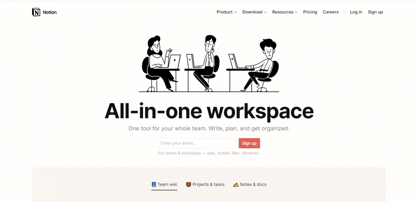 Your connected workspace for wiki, docs & projects