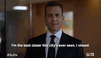i closed harvey specter suits gif