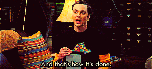 Big Bang Theory that's how it's done