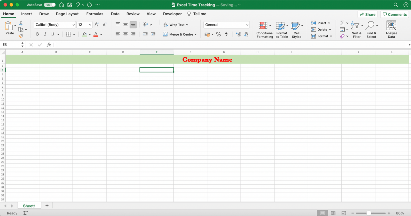 automated timesheet excel template