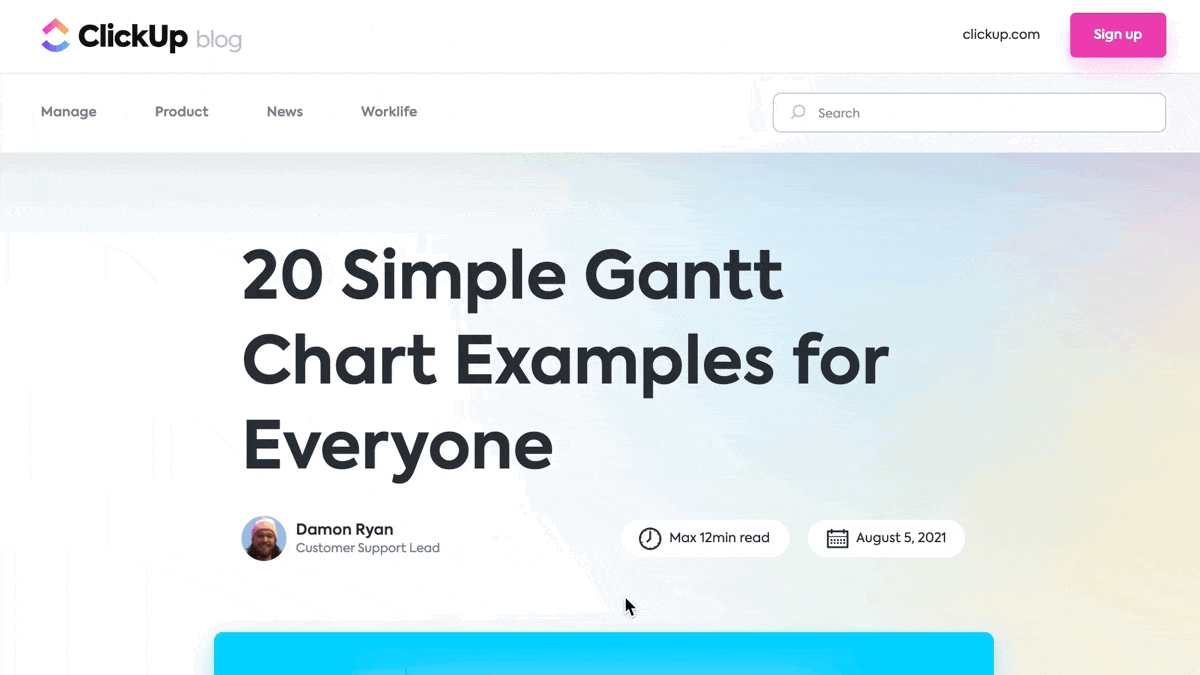 Gantt Chart Examples Listicle ClickUp Blog