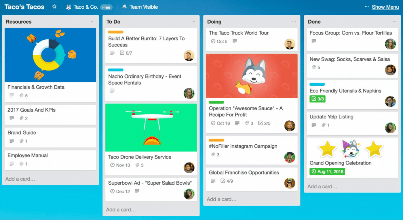 Project Management Software with Trello Integration