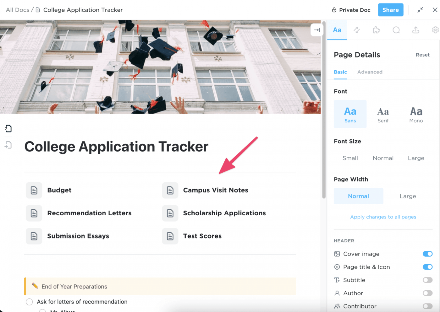 Online collaboration with Google Docs - sharing a doc and adding