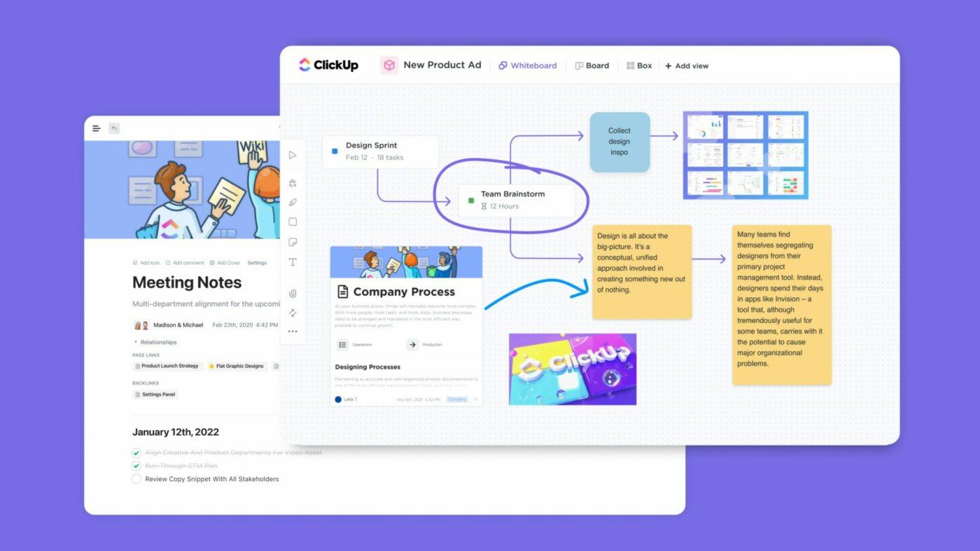 Redefining Collaboration With All-New Whiteboards & Docs In ClickUp ...