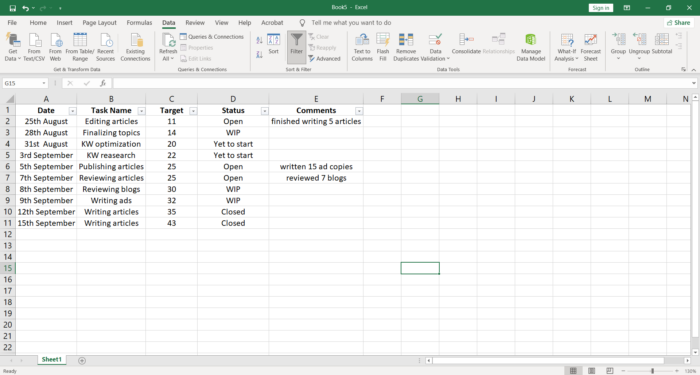 How To Create a To Do List in Excel (With Templates) | ClickUp