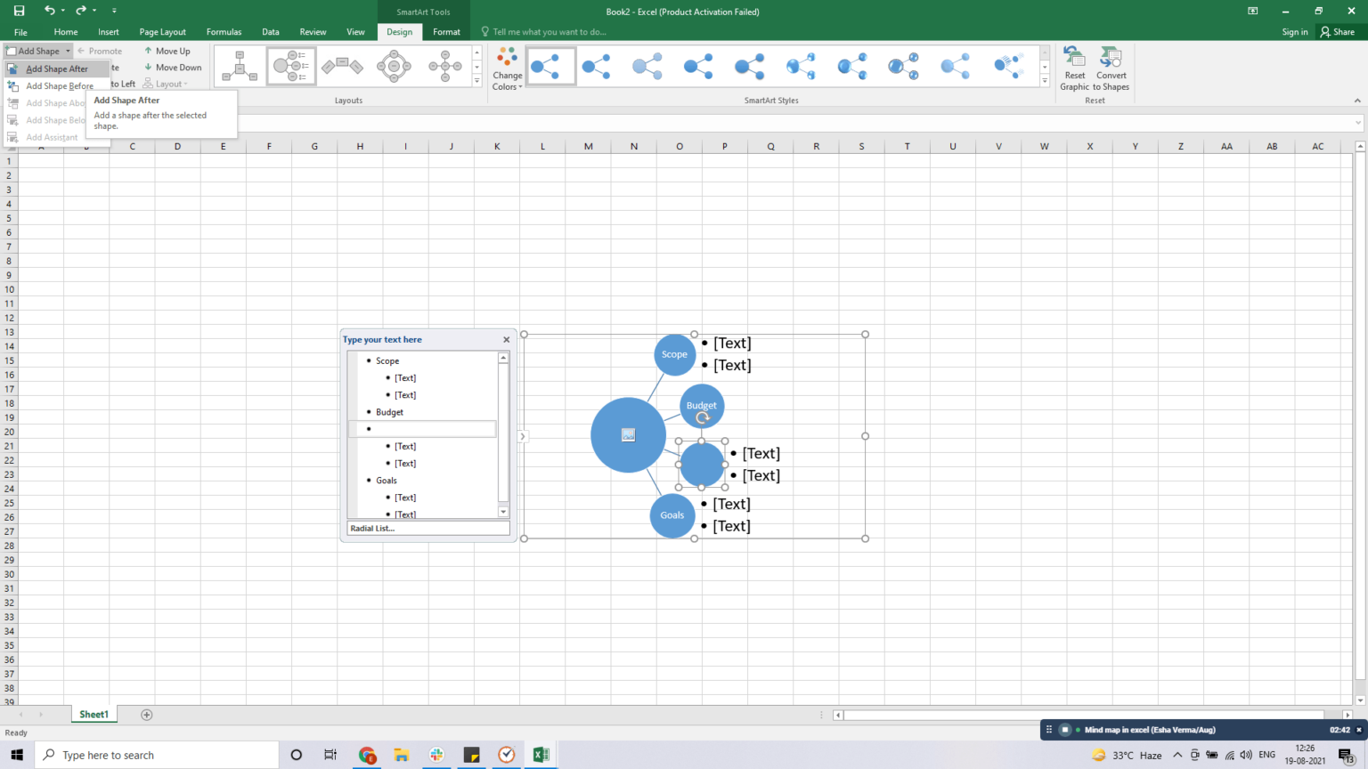 How To Create A Mind Map In Excel Guide With Templates ClickUp   Image14 1536x864 