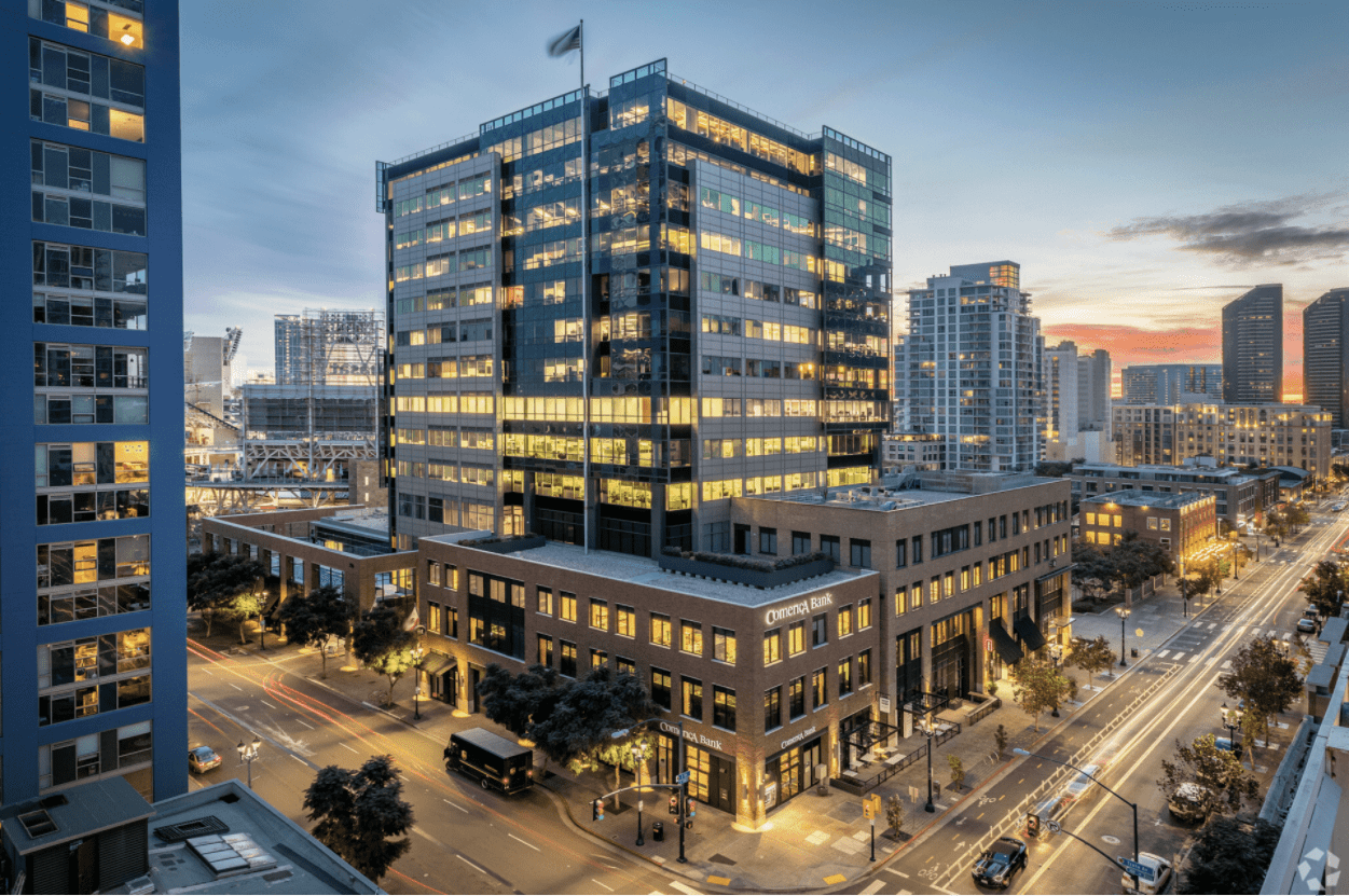 The lovely new ClickUp HQ in San Diego's DiamondView Tower