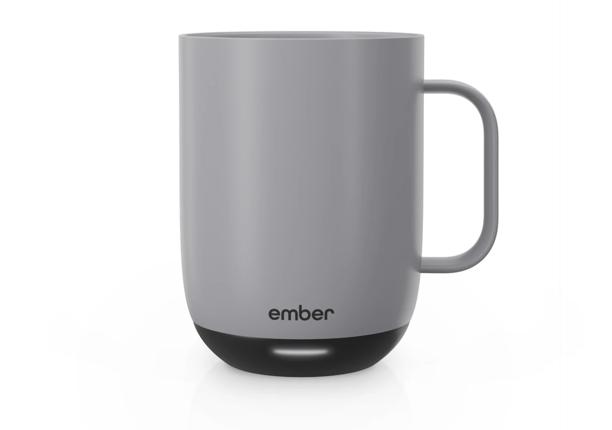 Ember Mugs keep your coffee hot and ready for as long as you need!